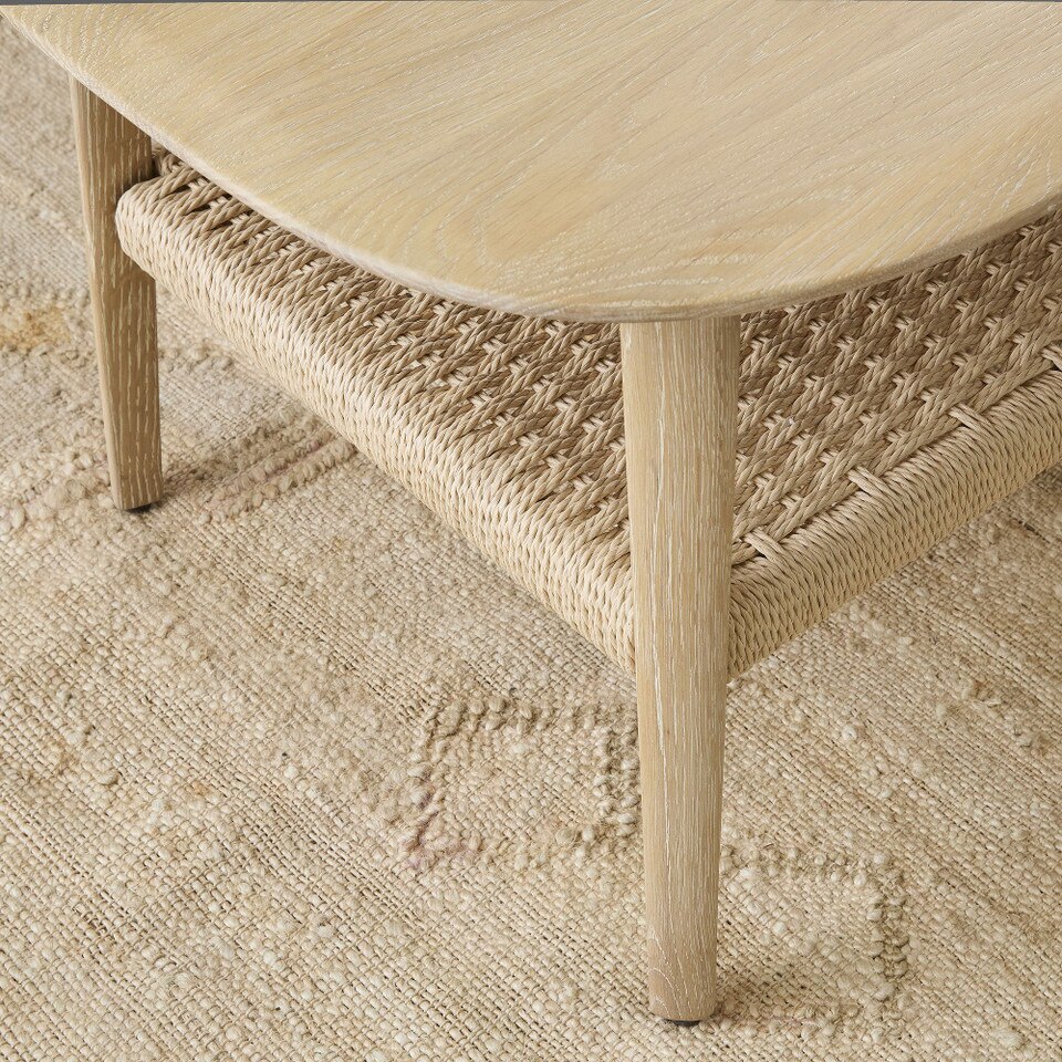 Chadwick Mid-Century Rectangle Coffee Table (122 cm)